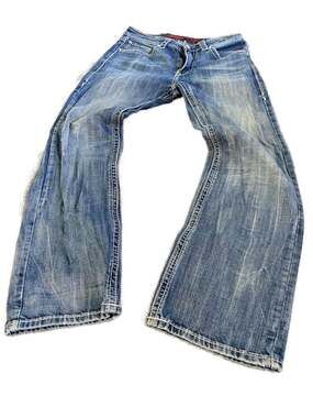 Rock & Roll Cowboy Double Barrel Relaxed Boot Leg Jeans 31x32